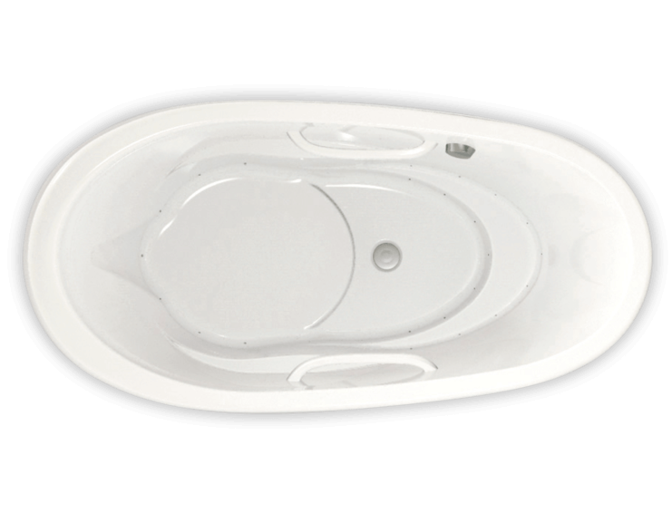 Essencia Oval 7236 air jet bathtub for your modern bathroom