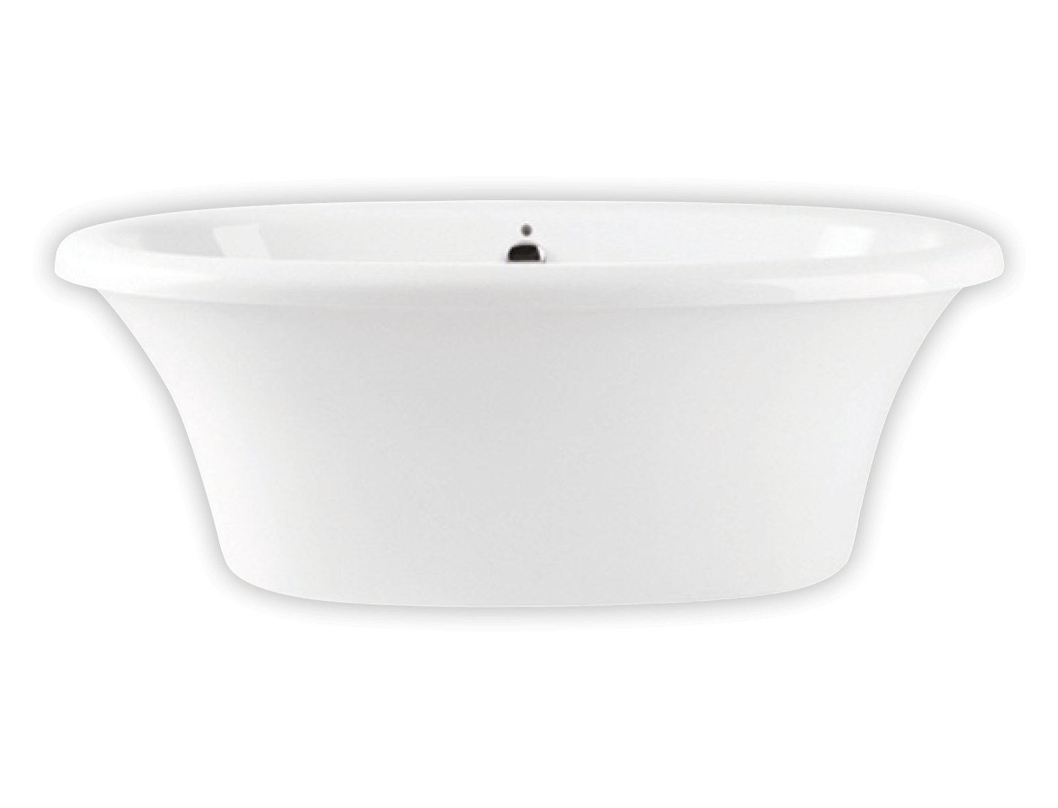 Bainultra Sanos 7240 two person large freestanding air jet bathtub for your modern bathroom