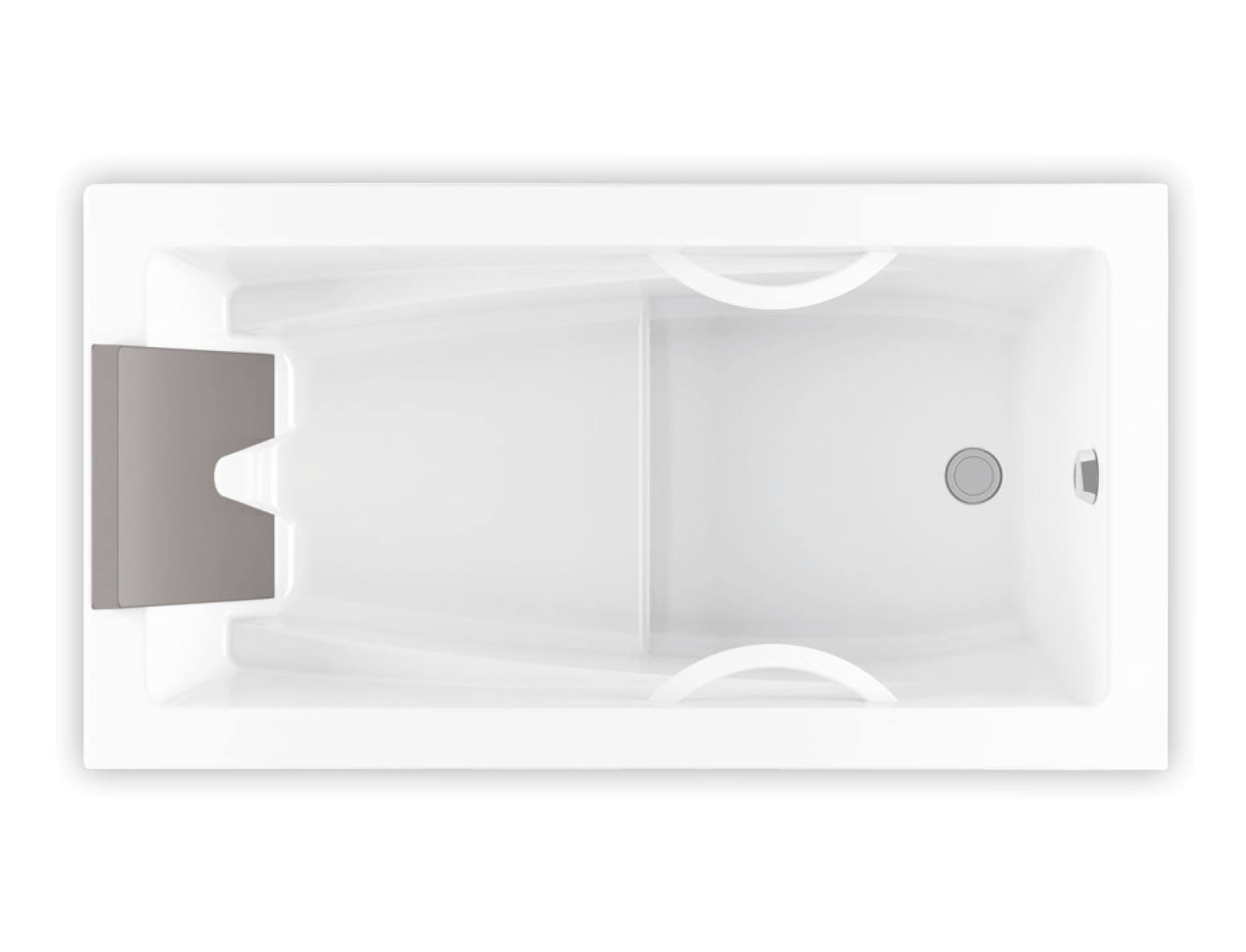 Bainultra Inua® 6636 drop-in air jet bathtub for your modern bathroom