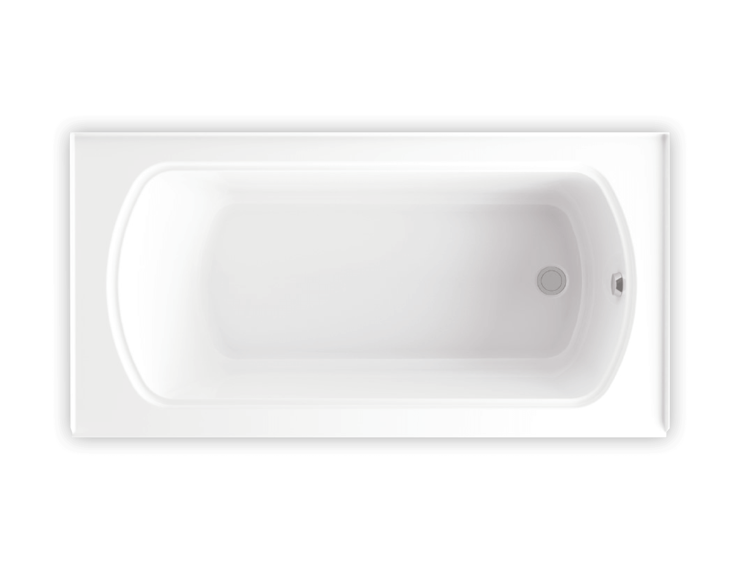 Bainultra Meridian® UNO alcove air jet bathtub for your modern bathroom Bainultra Meridian® UNO alcove air jet bathtub for your modern bathroom