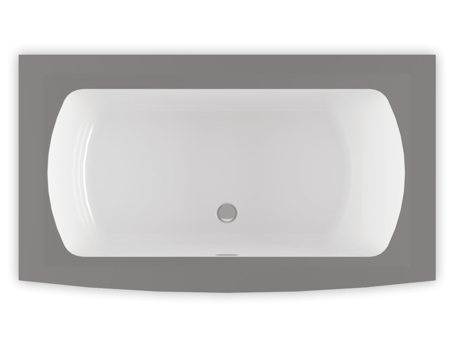 Monarch 6638F air jet bathtub for your modern bathroom
