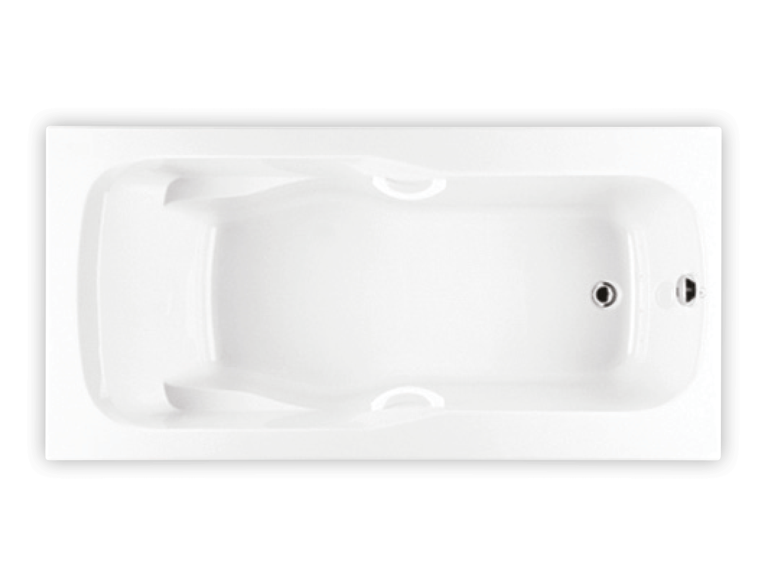 Bainultra Thalassa 55 alcove drop-in air jet bathtub for your modern bathroom