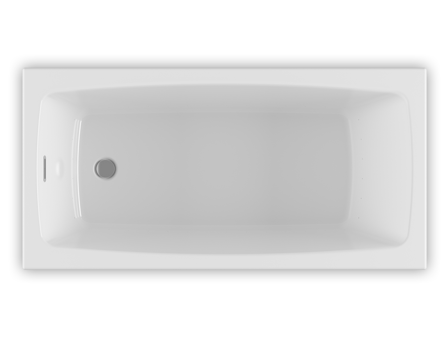 Bainultra Vibe® 6030 Drop-in Alcove air jet bathtub for your modern bathroom