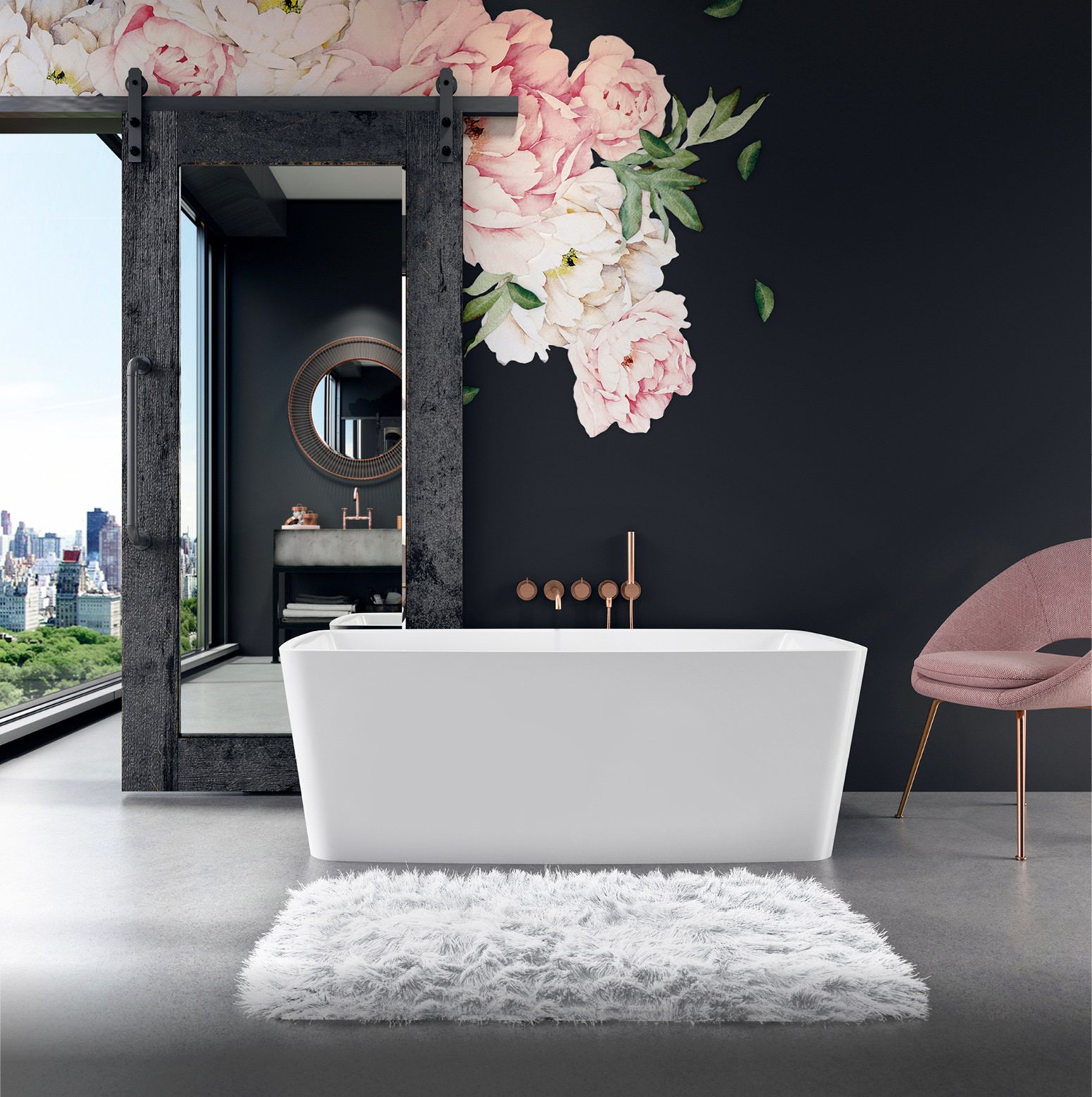 Bainultra Vibe® freestanding bathtub to match the perfect vibe