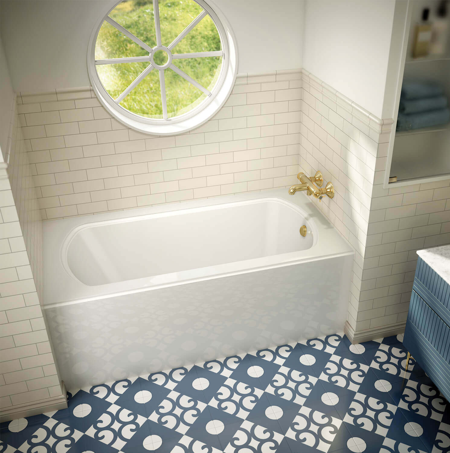 Bainultra Meridian® UNO alcove air jet bathtub for your modern bathroom Bainultra Meridian® UNO alcove air jet bathtub for your modern bathroom