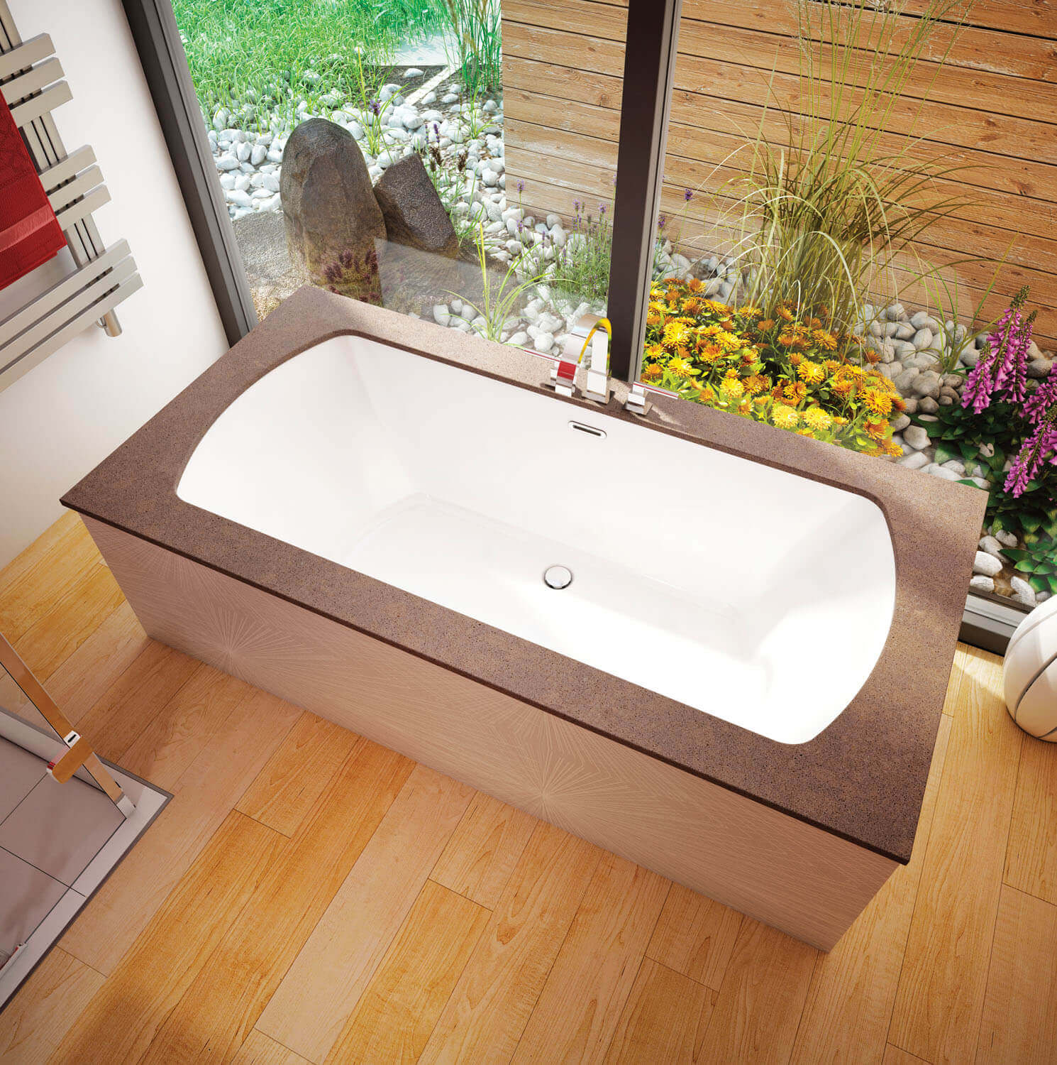 Monarch 7240 air jet bathtub for your modern bathroom