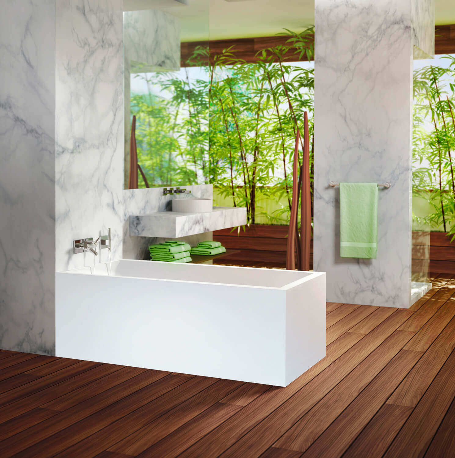 Bainultra Nokori™ 5827 freestanding air jet bathtub for your modern bathroom Bainultra Nokori™ 5827 freestanding air jet bathtub for your modern bathroom