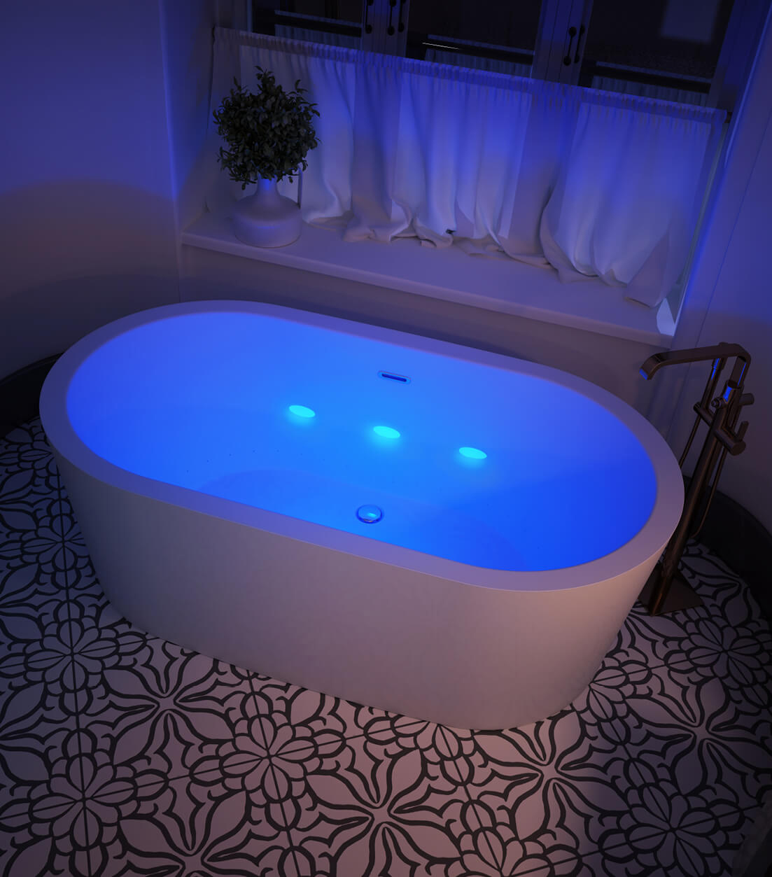 Illuzio bathtub