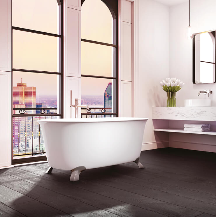 Vibe Tulipa freestanding bathtub for your master bathroom