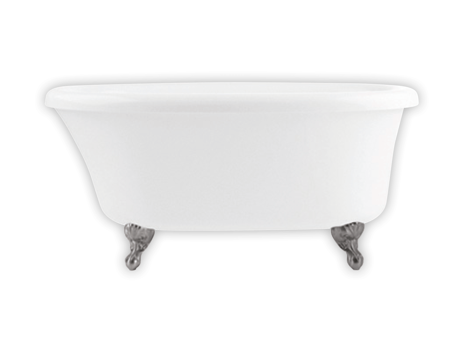 Bainultra Cella 6036 clawfoot air jet bathtub for your modern bathroom