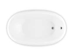 Bainultra Balneo® freestanding air jet bathtub for your modern bathroom