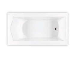Bainultra Elegancia® collection freestanding alcove air jet bathtub for your master bathroom