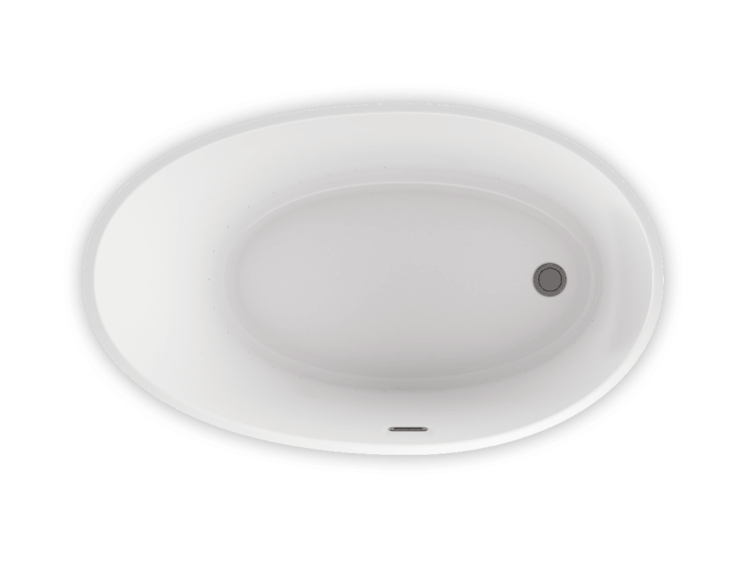 Bainultra Evanescence® 5936 freestanding air jet bathtub for your modern bathroom