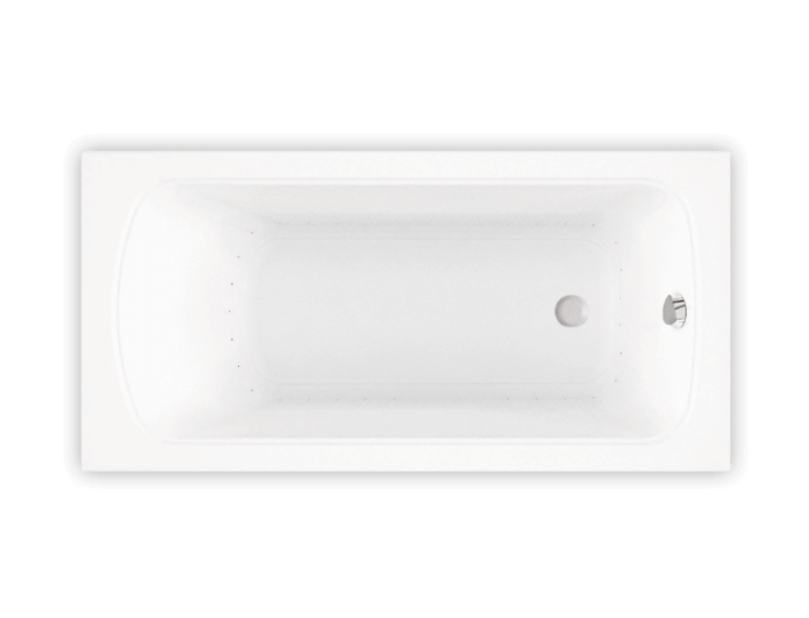 Bainultra Meridian® 6030 alcove drop-in air jet bathtub for your modern bathroom