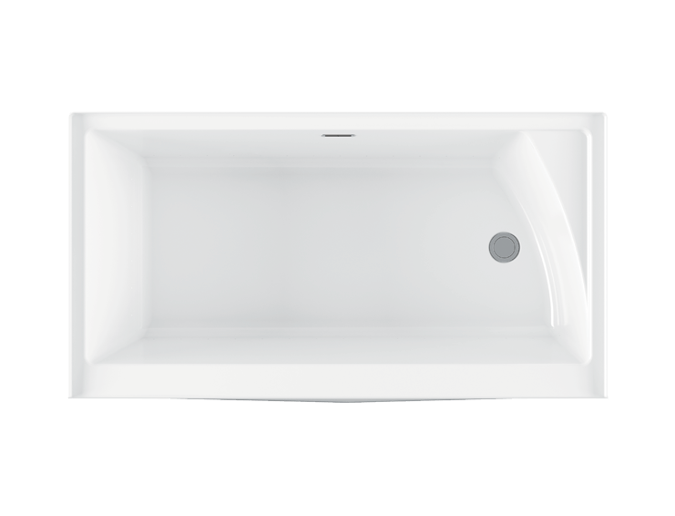 Bainultra Citti 6032 TRIO without insert alcove air jet bathtub for your master bathroom