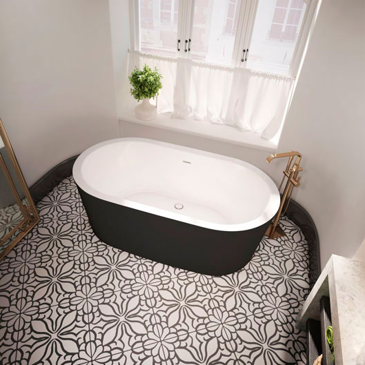 Featured image of post Black Bathtubs / Clawfoot copper bathtub hammered copper interior surface &amp; black exterior.