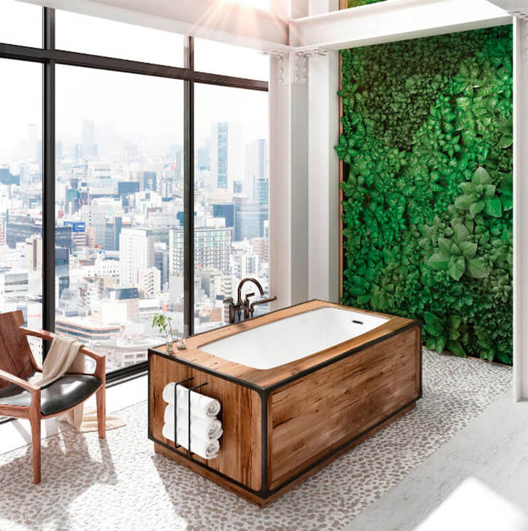 Bainultra Vibe® freestanding bathtub to match the perfect vibe