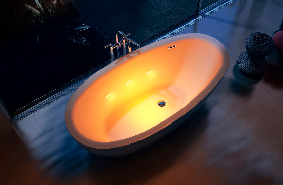 Illuzio chromotherapy bathtub