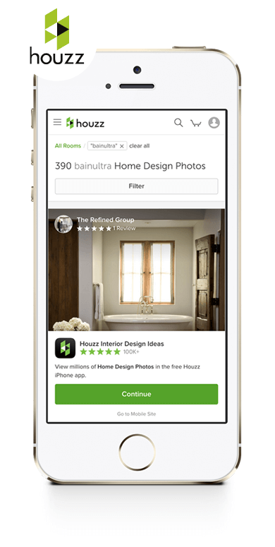 Houzz app